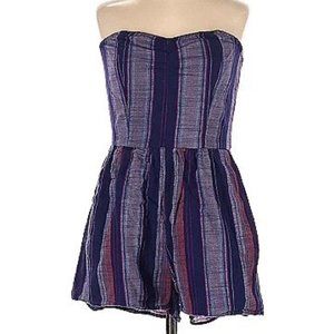 American Eagle Strapless Sweetheart Neck Romper Size 6